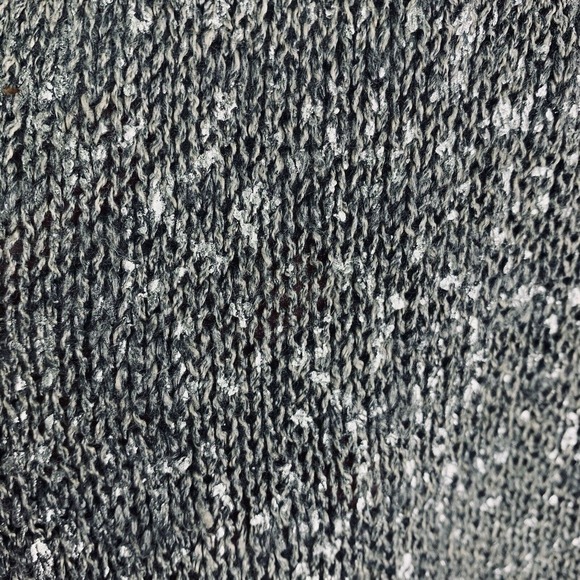 Eileen Fisher Moon Angle Cardigan Womens Size 1X Silver Linen Blend NWT $318 - Picture 11 of 13